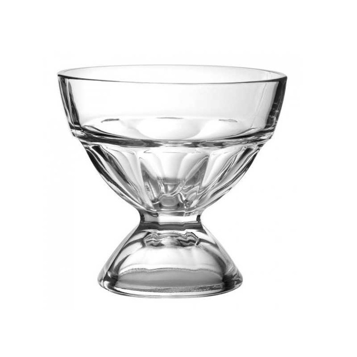 Cupa Desert Sticla Pasabahce Arctic 275 ml, 14.2 x 10.2 cm set 6 buc