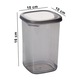 Set 15 Recipiente Alimentare UnicUtil®, Model Durable Elegant, Pentru Depozitare Bucatarie sau Frigider, Stivuire Usoara, Capace Etanse, Design Rezistent si Modern, Culoare Antracit