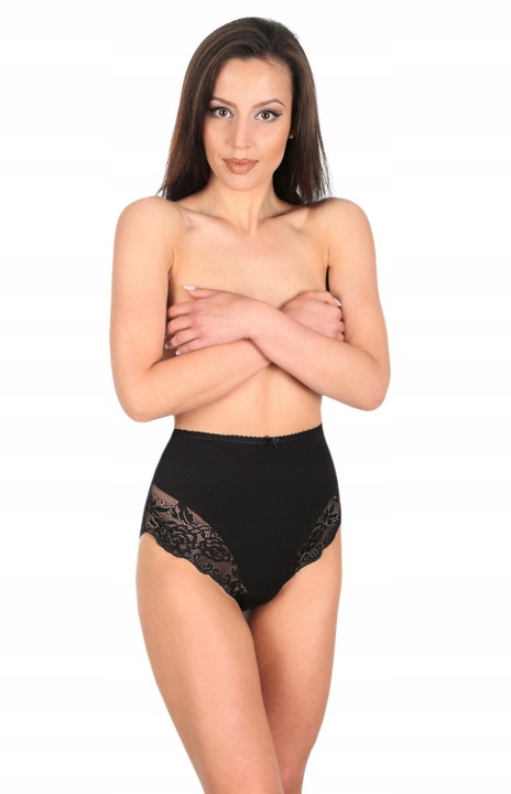 Női bugyi TESSA, Funny Day, pamut, fekete, XL INTL
