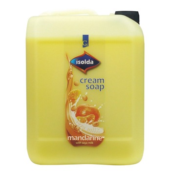 Sapun lichid Mandarine si soia ISOLDA, 5l Sapun lichid Mandarine si soia ISOLDA, 5l