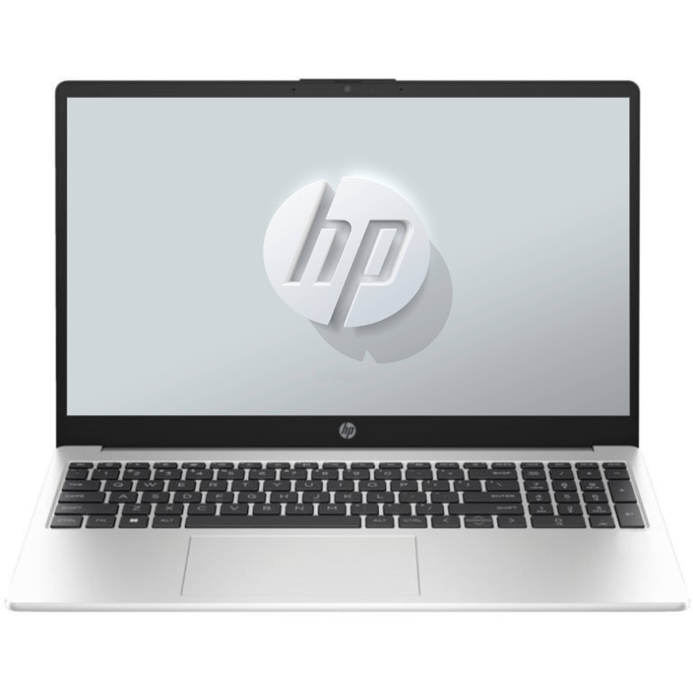 HP 250 G10 Laptop, Intel Core i3 1315U, 16GB Memory, 2000GB SSD, 15.6" FullHD Display, Silver, Hungarian Layout, Windows 11 Pro