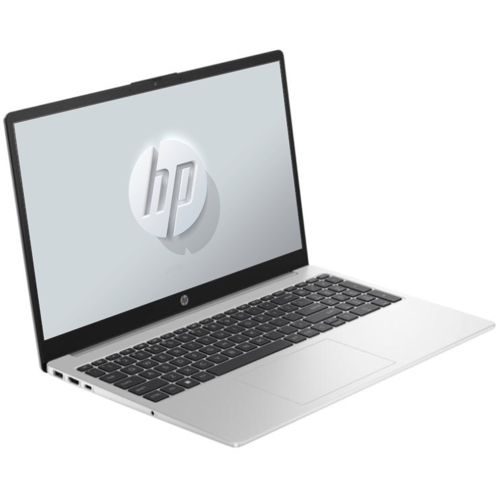 HP 250 G10 Laptop, Intel Core i3 1315U, 16GB Memory, 2000GB SSD, 15.6" FullHD Display, Silver, Hungarian Layout, Windows 11 Pro