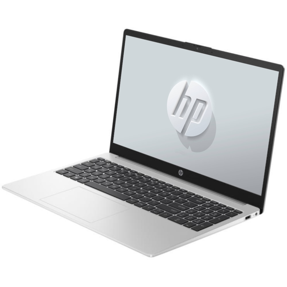 HP 250 G10 Laptop, Intel Core i3 1315U, 16GB Memory, 2000GB SSD, 15.6" FullHD Display, Silver, Hungarian Layout, Windows 11 Pro