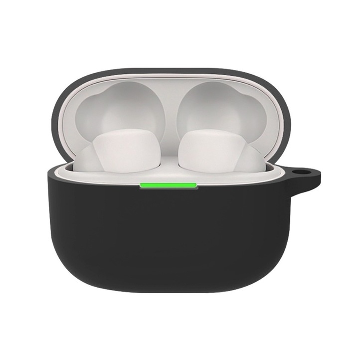 Husa din silicon pentru casti Sony LinkBuds S, neagra