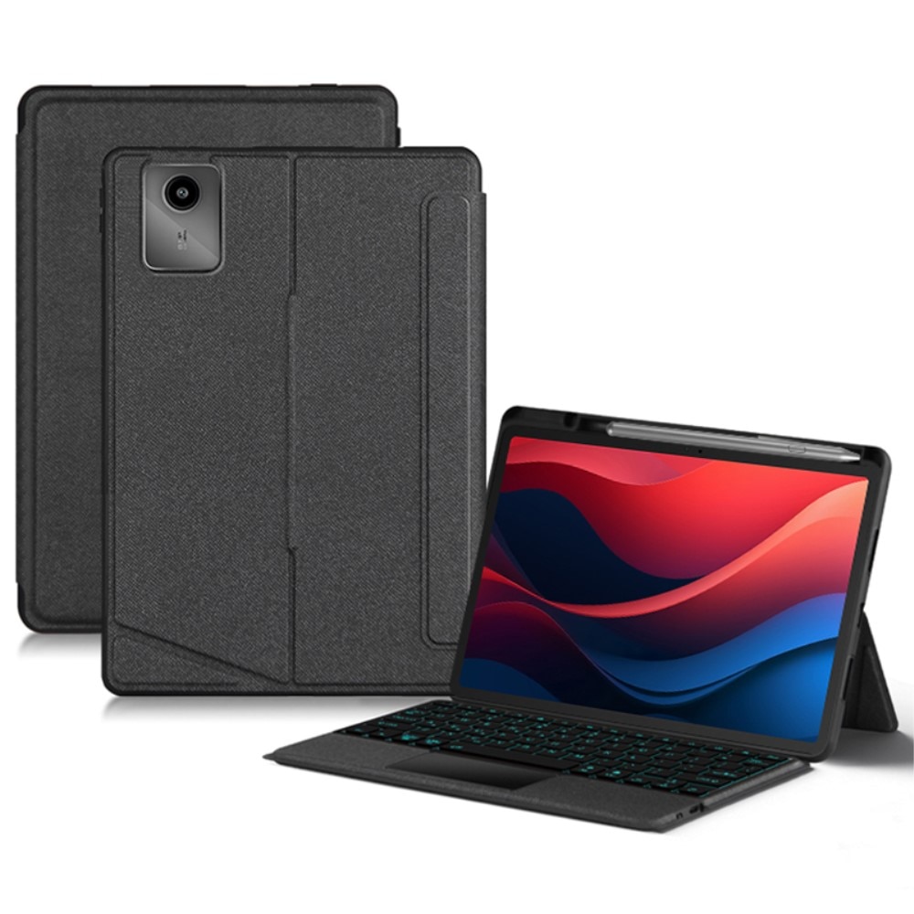 Husa cu tastatura Lenovo Tab M11, neagra