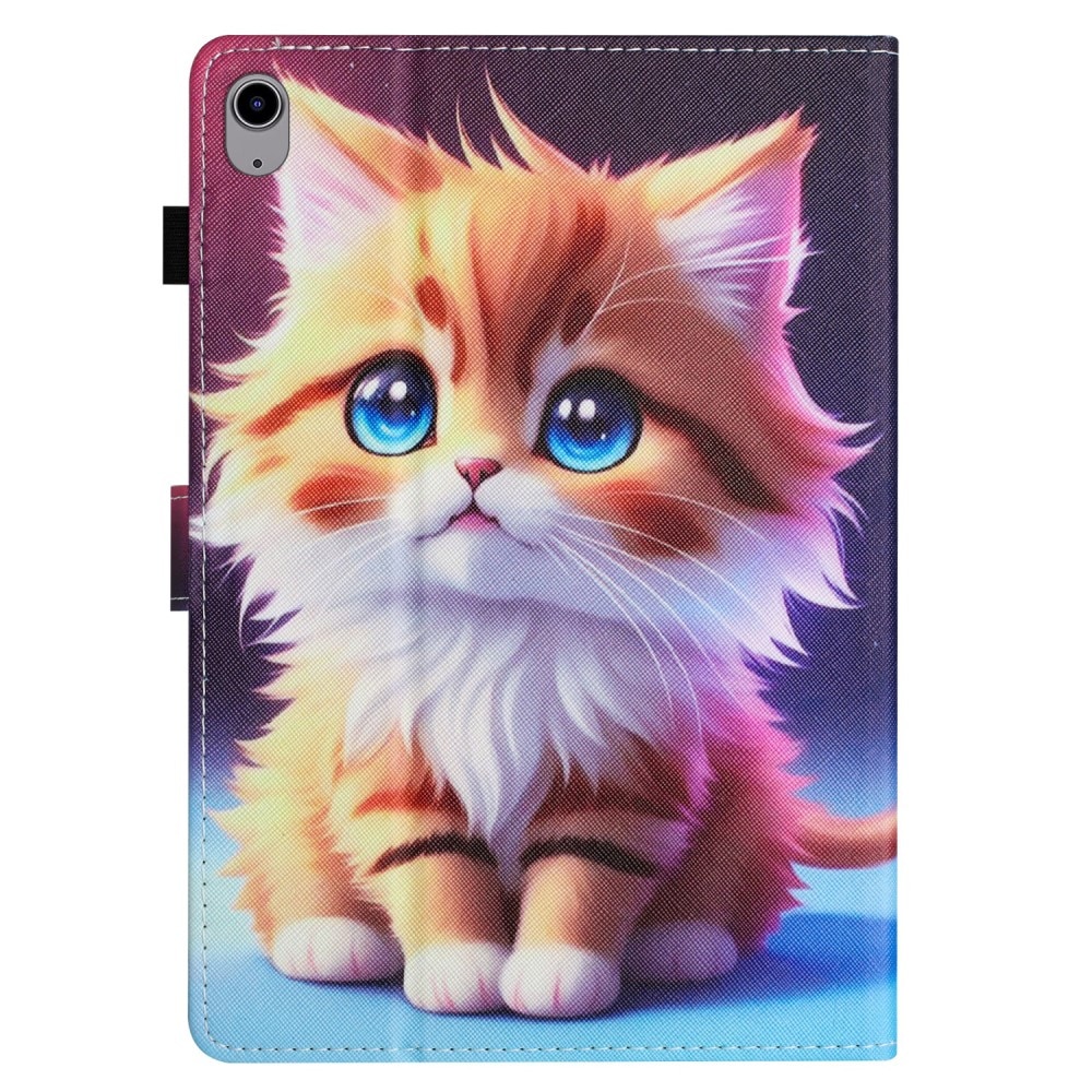 Husa pentru iPad 10,9" 2022 (generatia a 10-a), cu clapa, model pisica