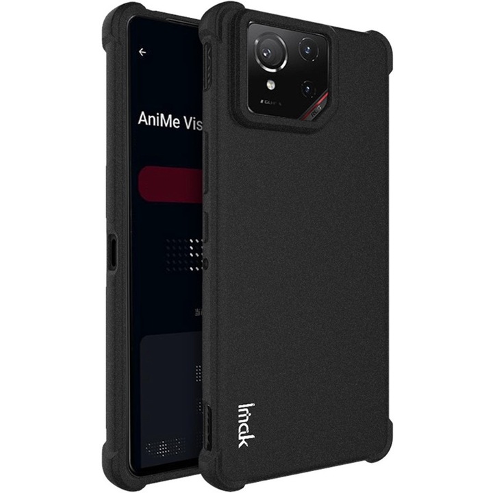 Husa telefon IMAK pentru Asus ROG Phone 9/9 Pro 5G, protectie impotriva caderilor, neagra, design minimalist