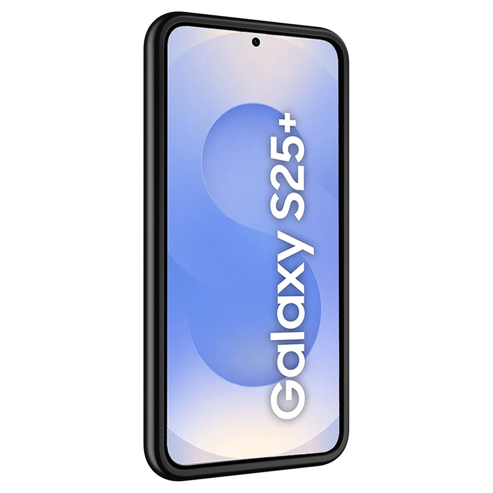 Husa cu baterie 10000mAh pentru Samsung Galaxy S25+ Plus, neagra, set cu instructiuni