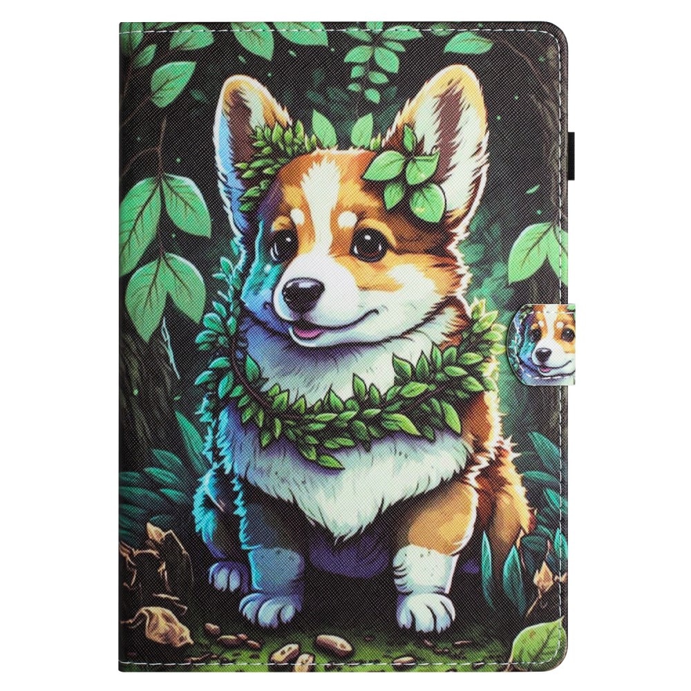 Husa pentru Samsung Galaxy Tab A9 X110/X115, XGSM, Model caine corgi