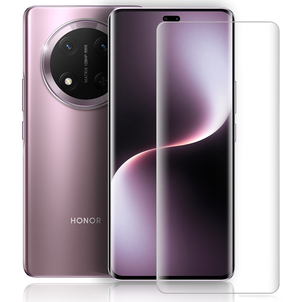 Folie protectie telefon, XGSM, Szklo Hartowane UV, transparent, set complet pentru Honor Magic 7 Lite