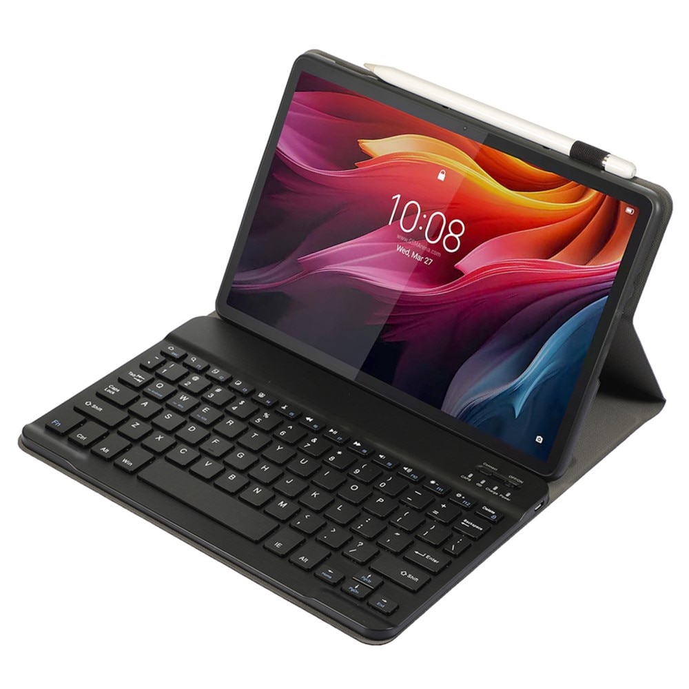 Husa cu tastatura Lenovo Tab K11 Plus, neagra