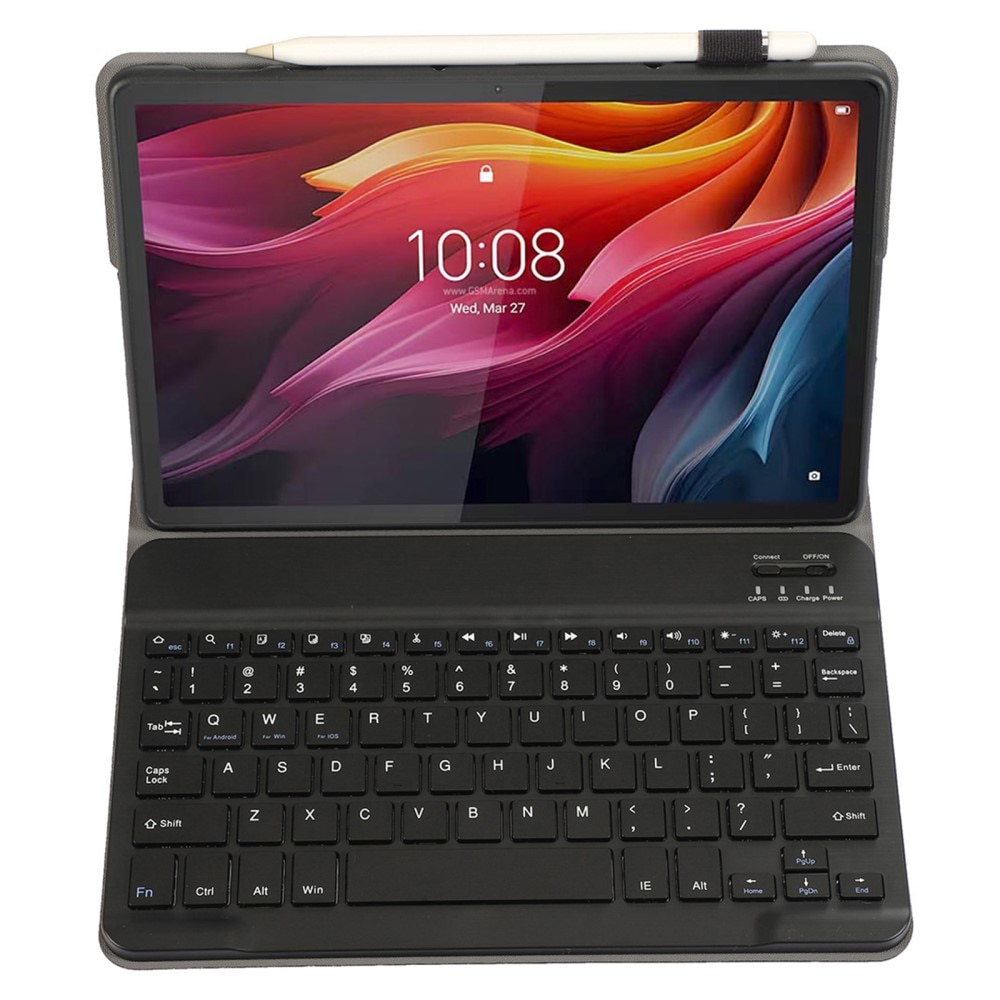 Husa cu tastatura Lenovo Tab K11 Plus, neagra