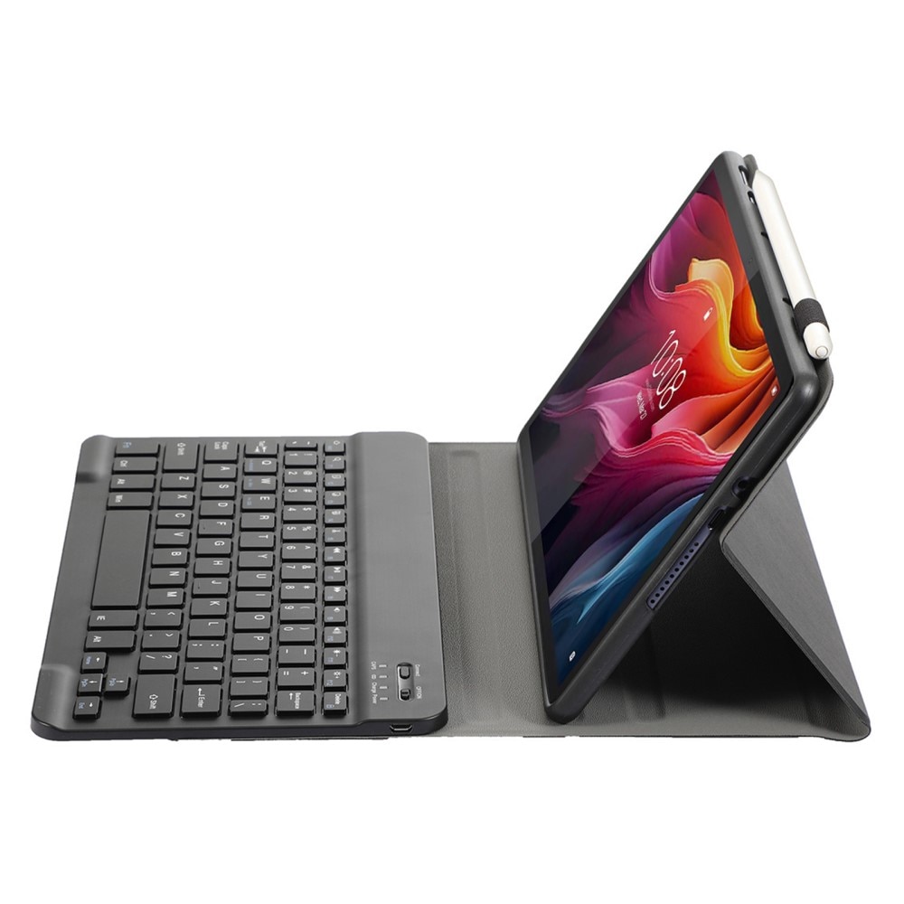 Husa cu tastatura Lenovo Tab K11 Plus, neagra