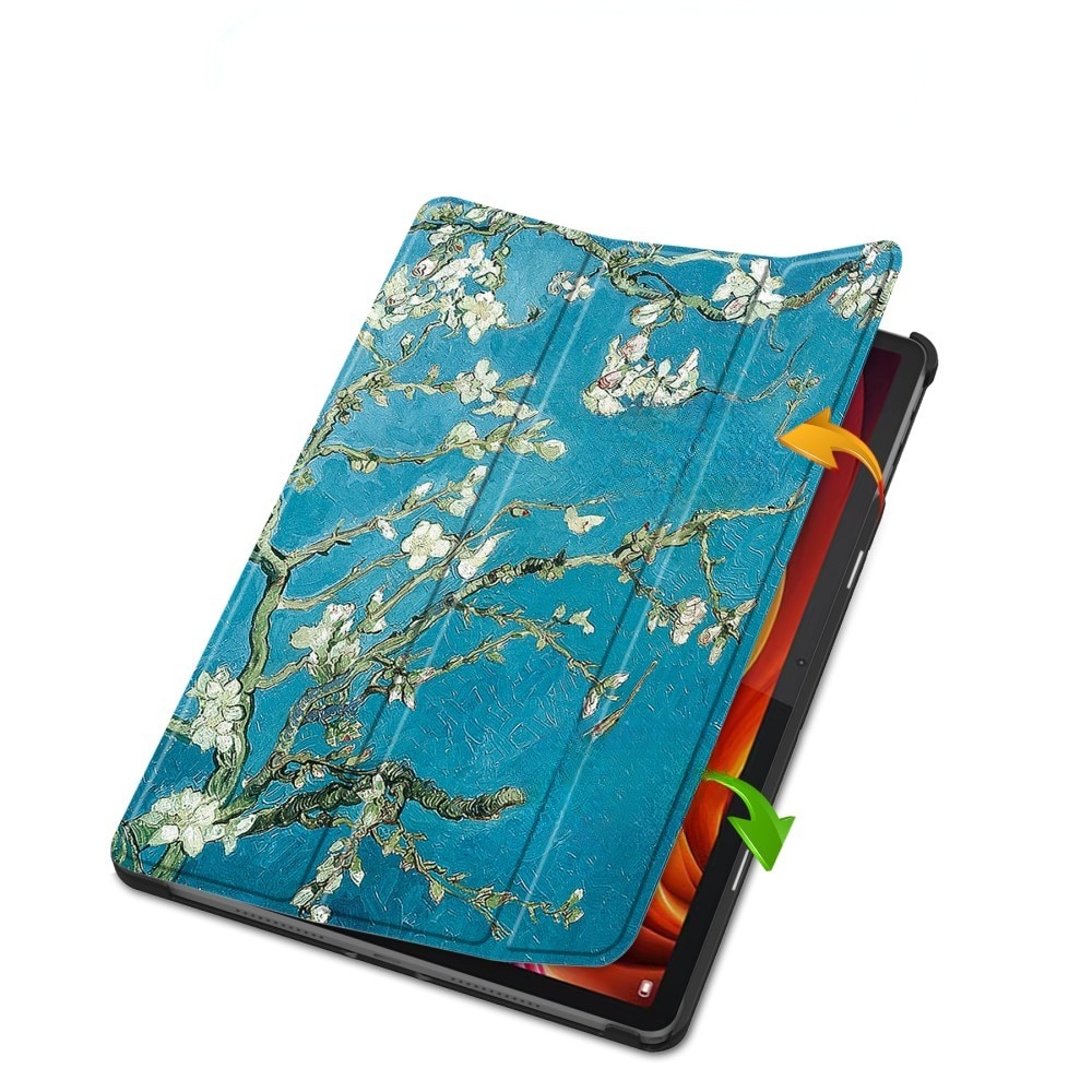 Husa Pentru Tableta, Xgsm, Lenovo Tab K11 Plus, Husa Trifold, Finisaj Mat, Design Elegant, Material Durabil, Protectie Eficienta a Dispozitivului, Functie De Suport, Husa Clasica, Multicolor