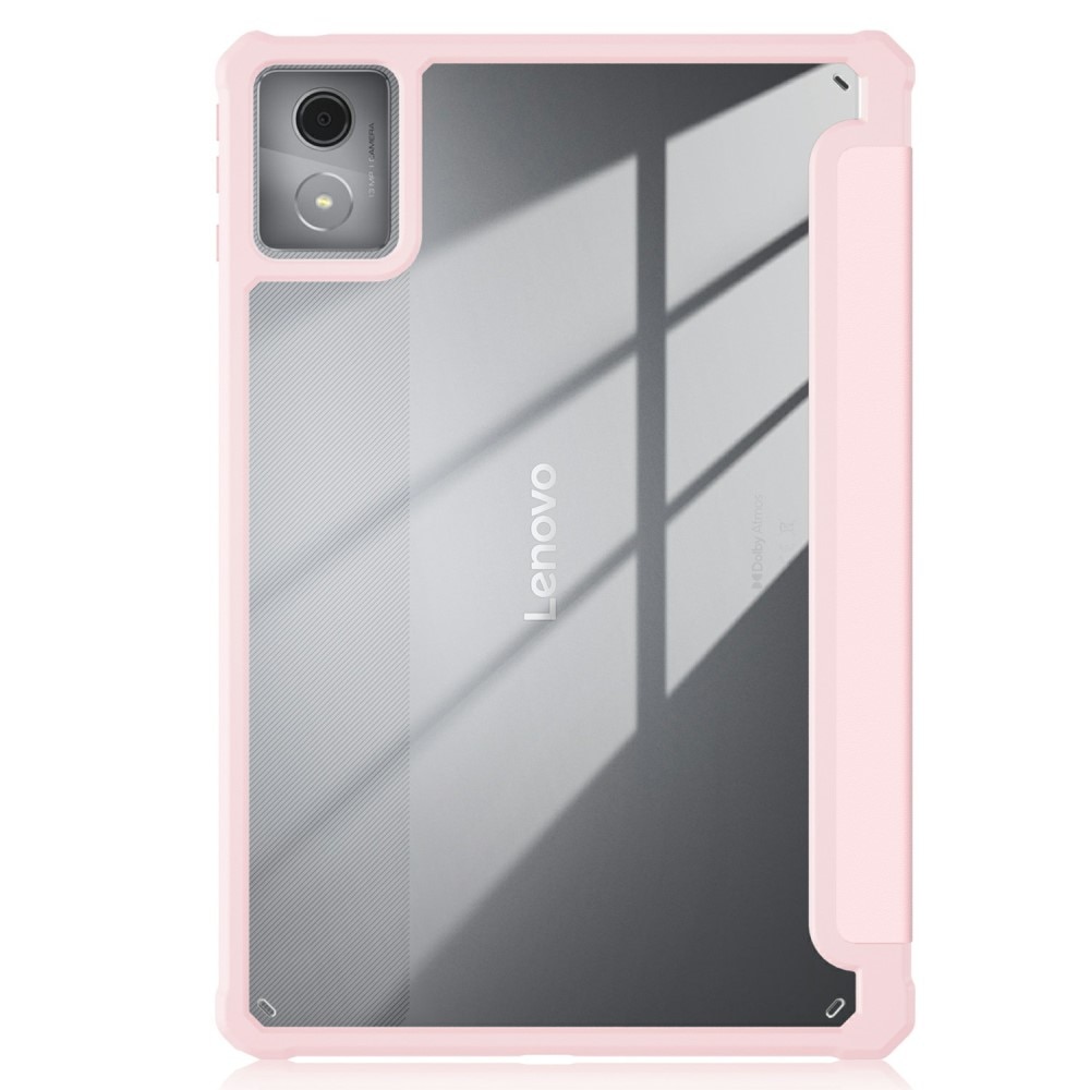 Husa tableta, XGSM, Lenovo Tab K11 Plus, tri-fold, roz