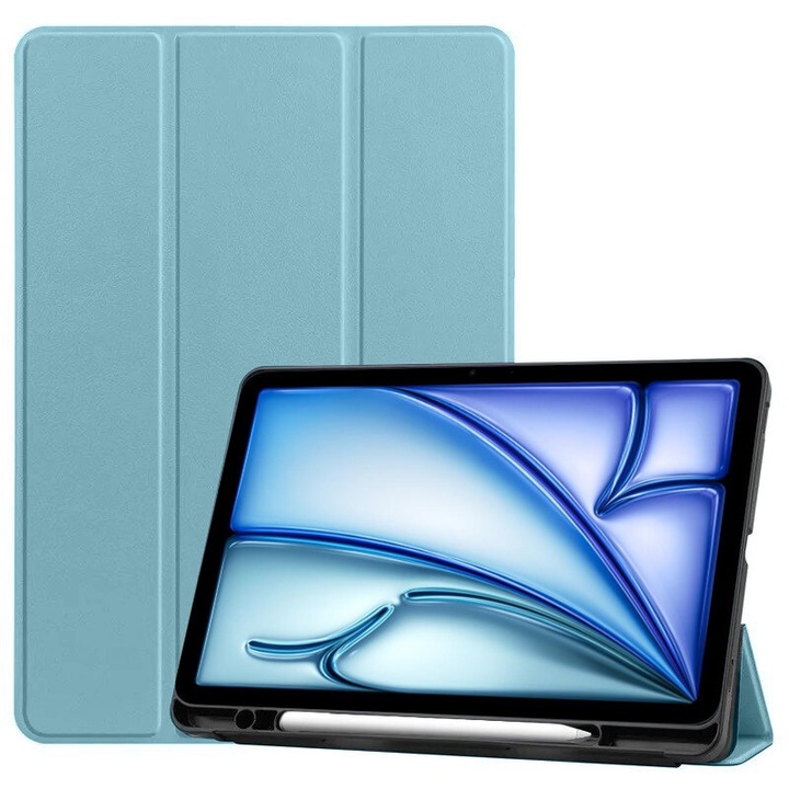 Husa XGSM pentru iPad Air 11 inchi 2025/2024 (a 7-a/a 6-a generatie), albastru