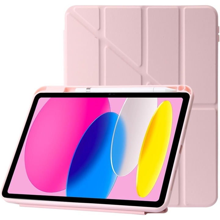 Carcasa pentru iPad 10,9" 2022 (generatia a 10-a), roz