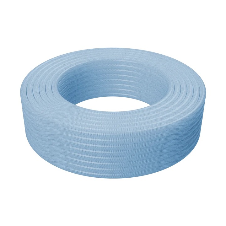 Vartco műszaki tömlő 8,0mm x 2,5mm készlet 25mb, átlátszó kék