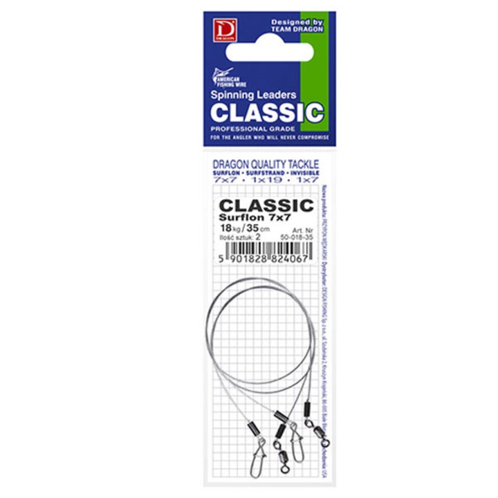 String Dragon Classic Surfstrand Leader 7x7 AFW 30cm / 12kg