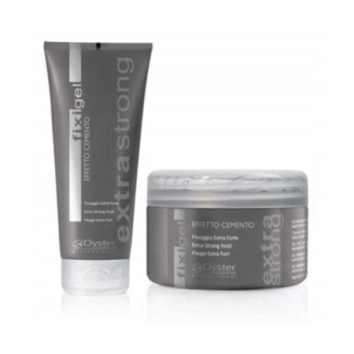 Gel de par Oyster Fixi Extra Puternic 200ml, efect concret, pentru femei