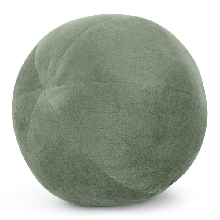 Perna decorativa Gaja, 24 cm, oliwkowy, 100% poliester, 220 GSM