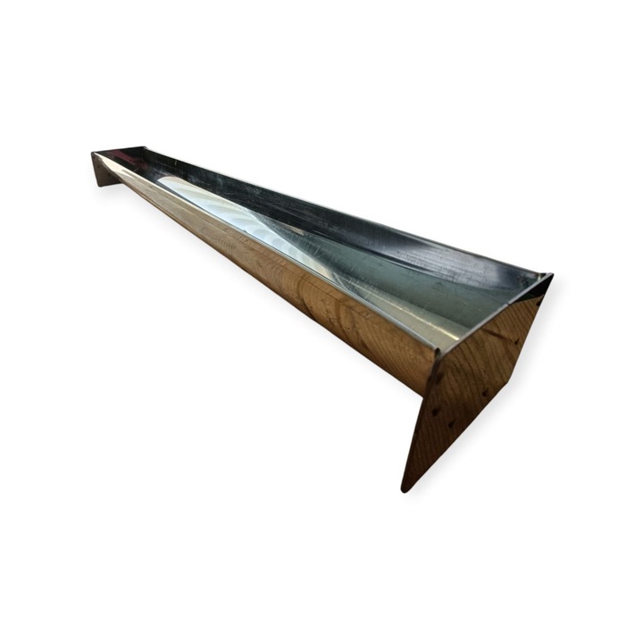 Tava inox terrine 33 cm, Calitatea premium KYRAN STEEL, Semicerc