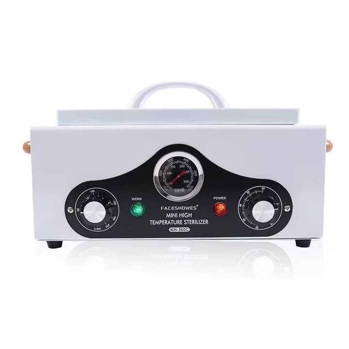 Sterilizator profesional UV Smartix Plus 360, pentru Ustensile Salon Manichiura, Coafor, Alb