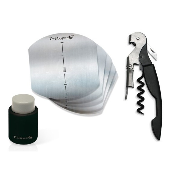 Set 3 accesorii servit vin