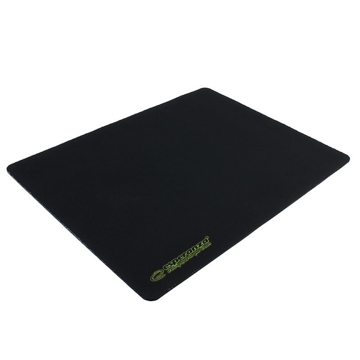 Mouse pad gaming, 40x30 cm, anti-alunecare, negru, Esperanza Classic Maxi