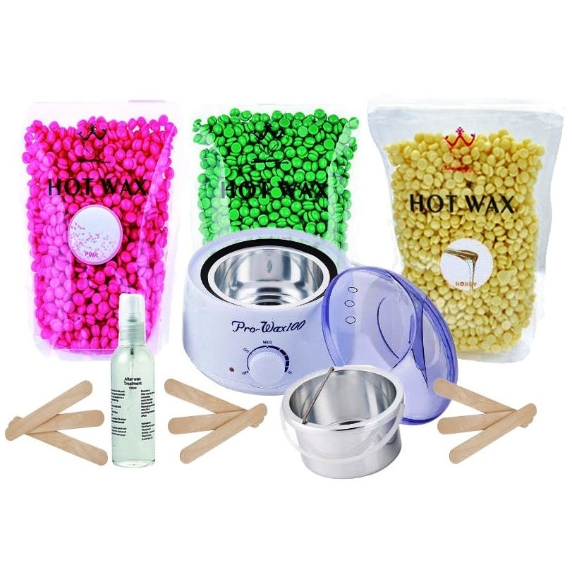 Set Epilare No.63 cu Ceara Granule - EVO Triple Wax Mix