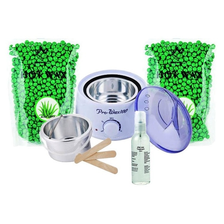 Set Epilare No.61 cu Ceara Granule - EVO Doble Wax Aloe