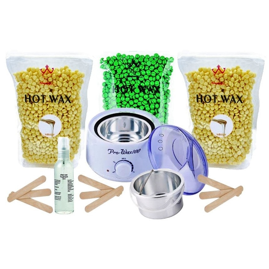 Set Epilare No.64 cu Ceara Granule - EVO Triple Wax