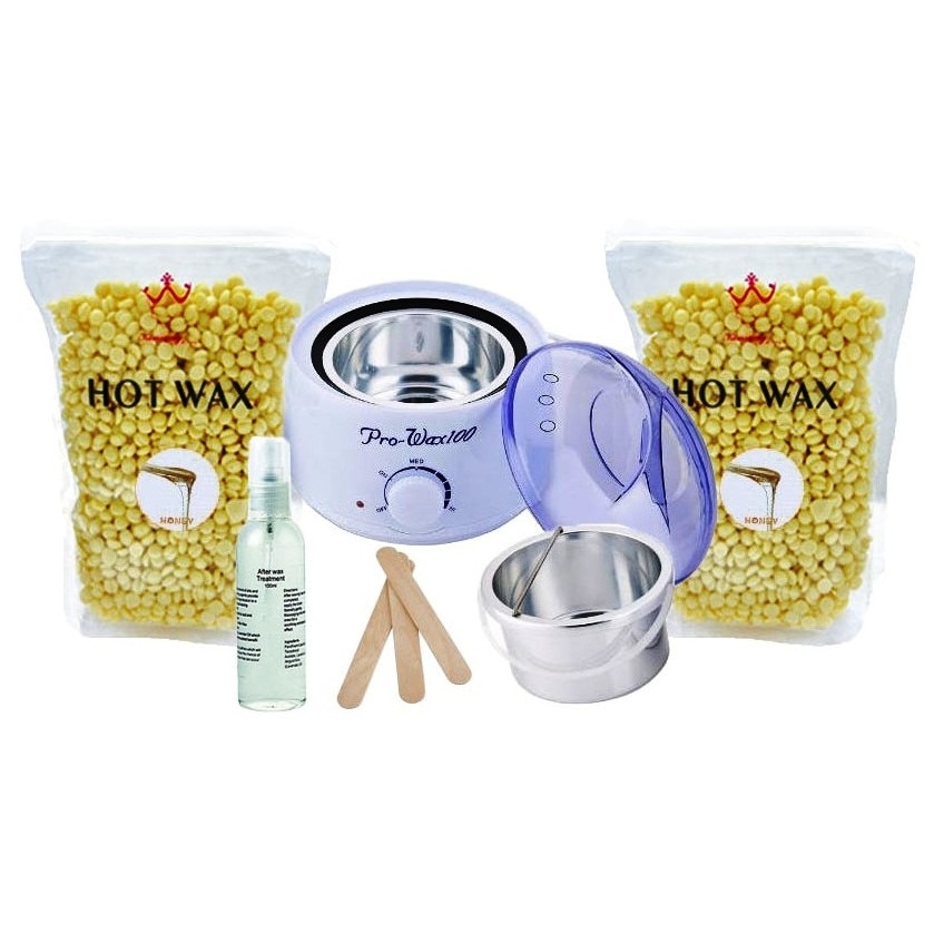 Set Epilare No.67 cu Ceara Granule - EVO Doble Wax Honey