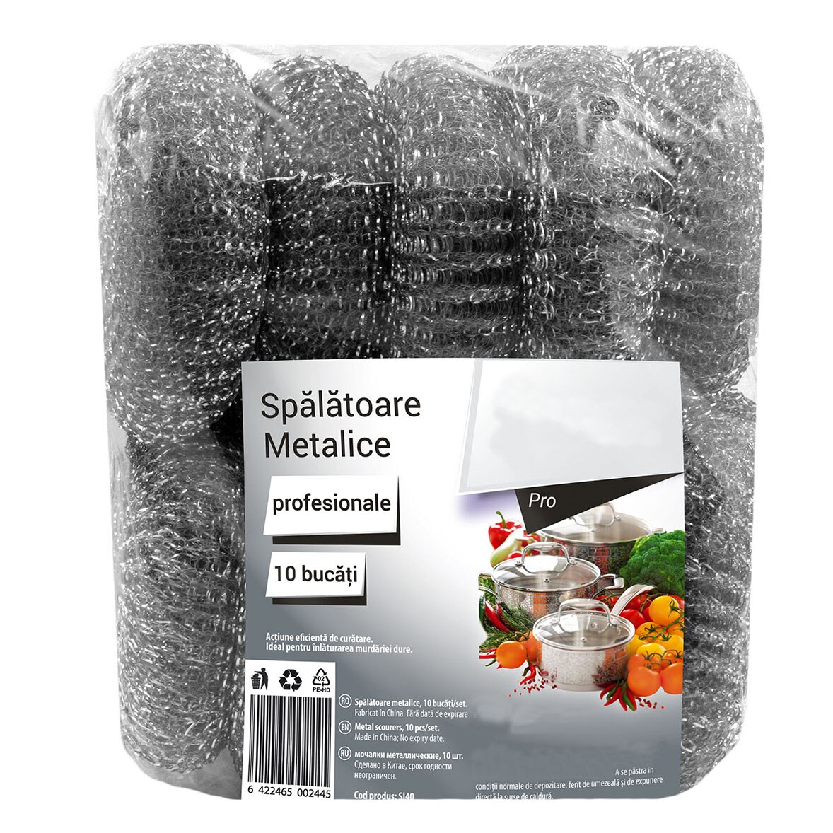 Spalatoare Plast, din inox, 40g/buc, 10 buc