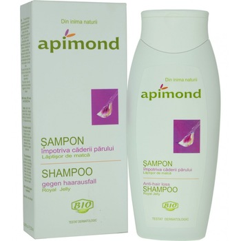 Sampon impotriva caderii parului cu laptisor de matca + extract de placenta, bio, 250ml Sampon impotriva caderii parului cu laptisor de matca + extract de placenta, bio, 250ml