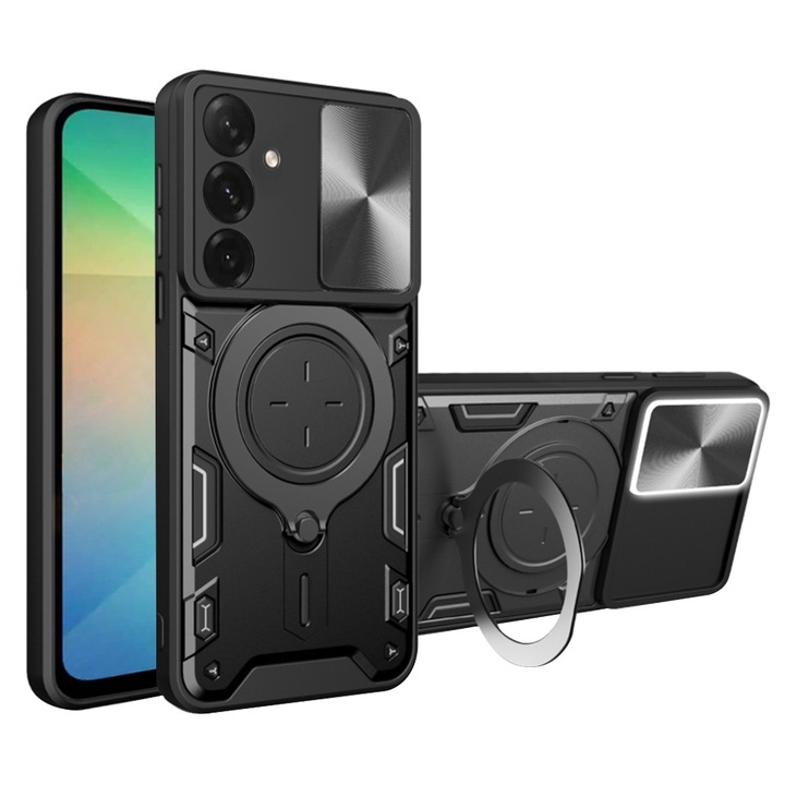 Калъф за Samsung Galaxy A26 5G - Smartphosis CamGuard - Черен