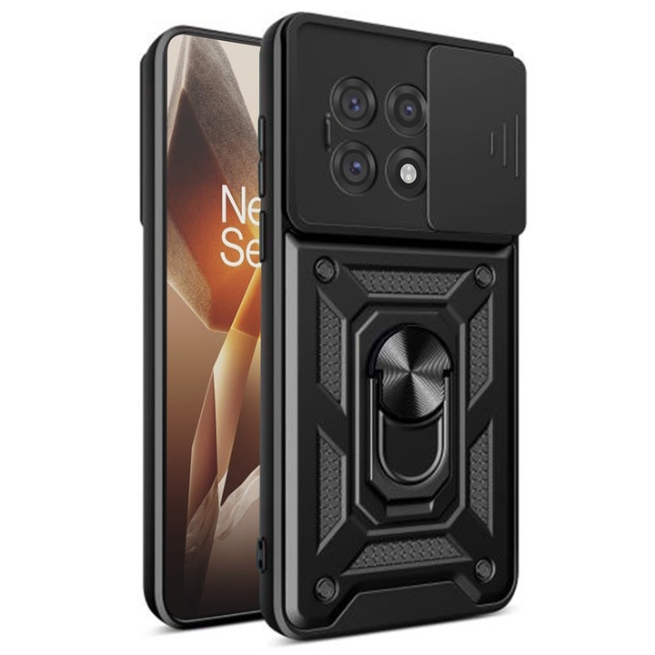 Кейс за oneplus 13r - camshield - черен