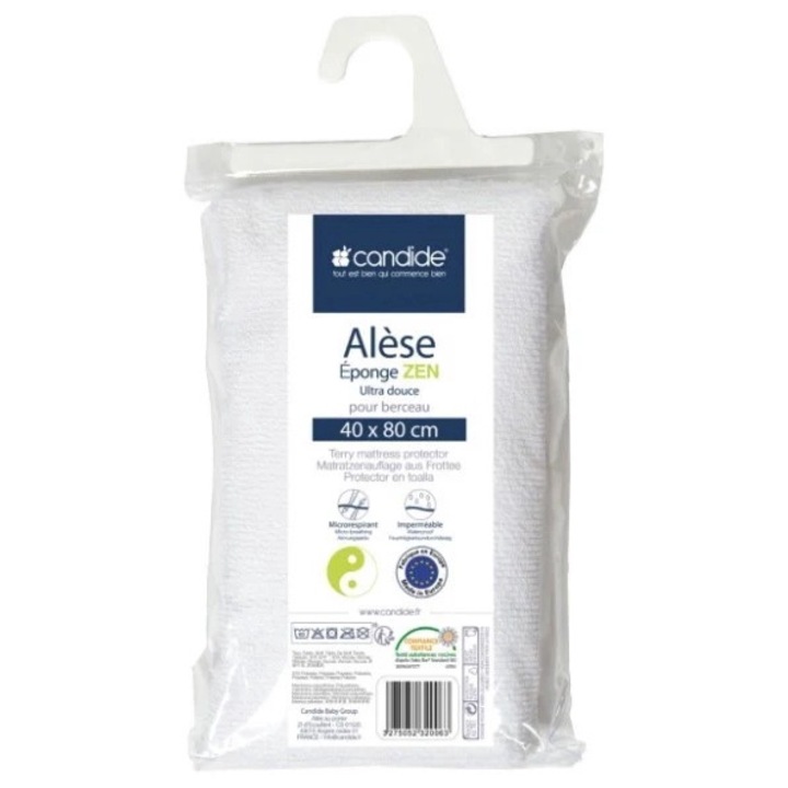 Lenjerie patut, Candide, 40x80cm, Alb