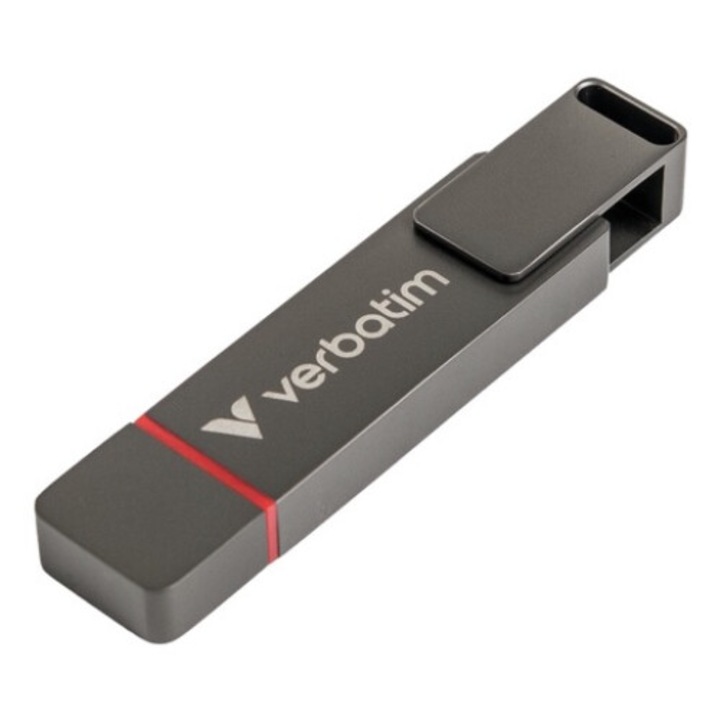 Външен SSD Verbatim Dual QuickStick USB-C & USB-A USB 3.2 Gen 1 1TB 32043