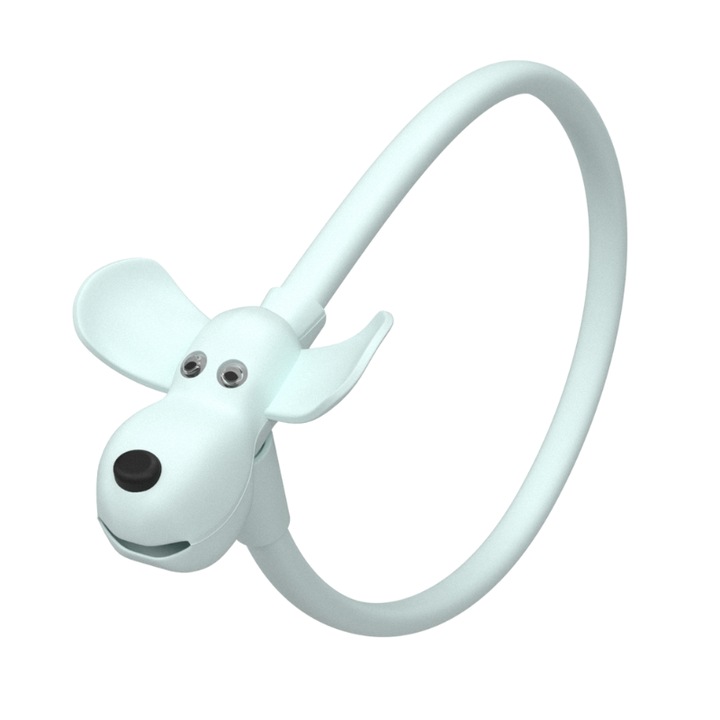 Antifurt bicicleta SUSEMSE, kit cu 2 chei biscuit, cablu din otel, silicon, usor de utilizat