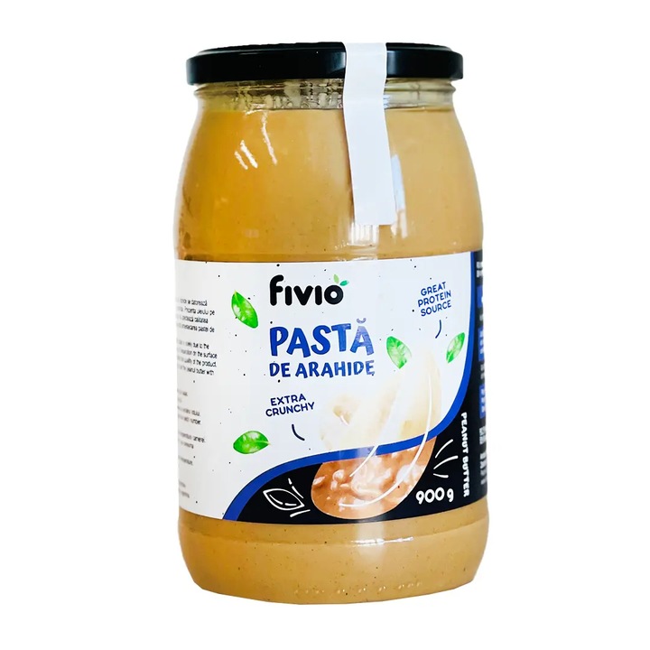 Pasta de arahide Crunchy 900 g Fivio