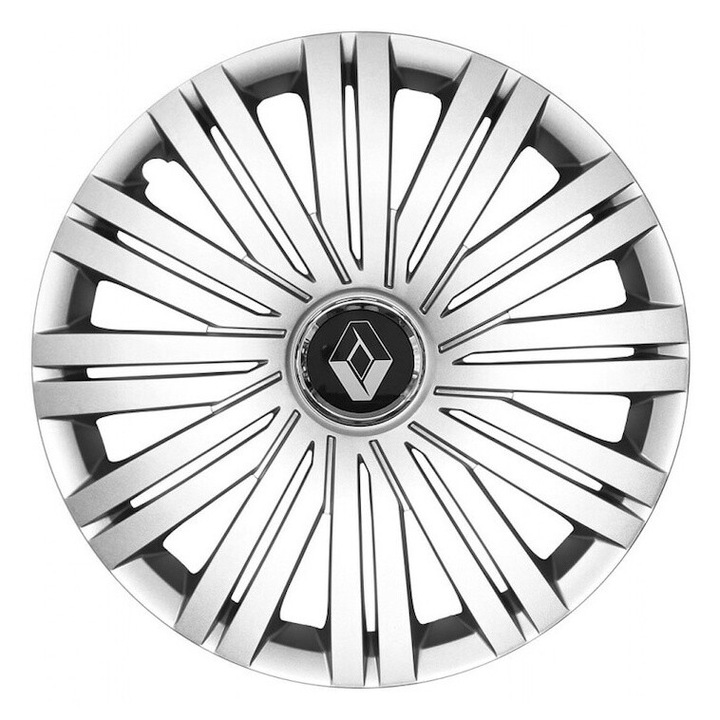 Set 4 Capace Roti R16 AutoSSF ®, Potrivite Jantelor de 16 inch, pentru RENAULT, Model 422