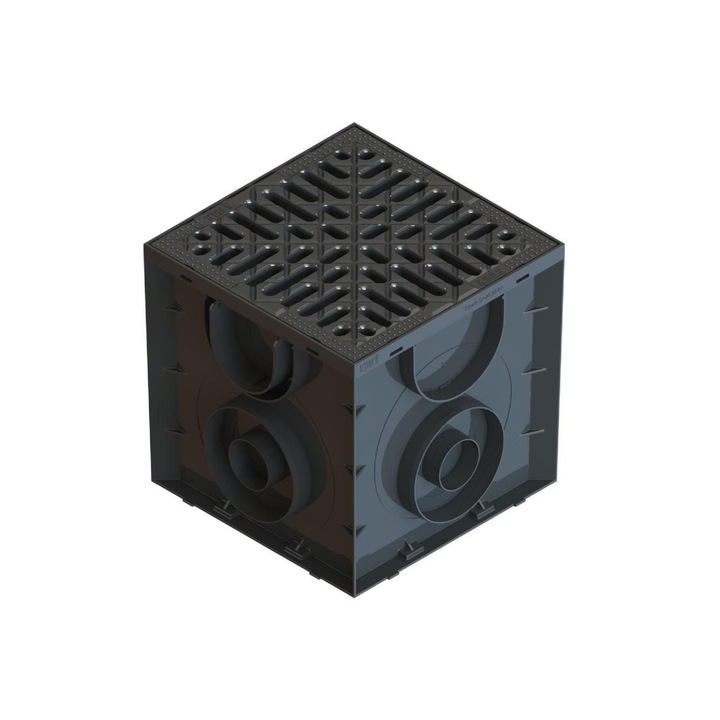 Szikra esővízkémény készlet, polipropilén, A15 osztály, 250 x 250 x 250 mm