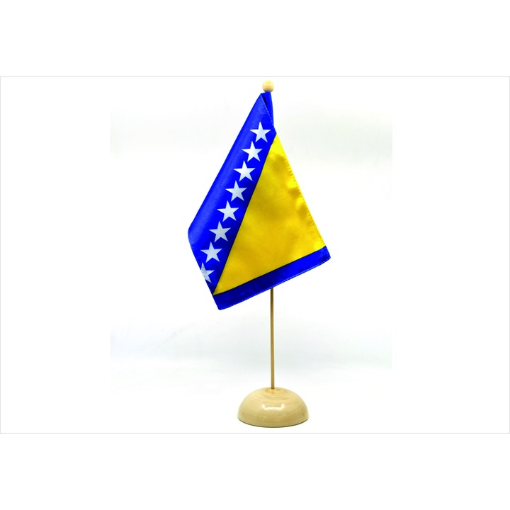Stegulet Tarile Lumii + suport lemn - BOSNIA HERTEGOVINA