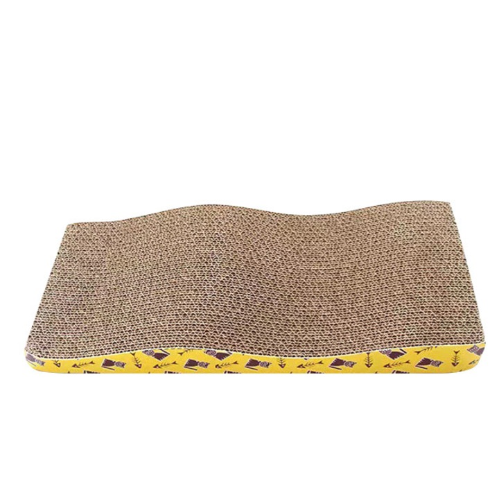 Zgarietor Pisici din Carton - Textura AntiZgarietura Premium, Reversibil si Durabil, Forma: Val