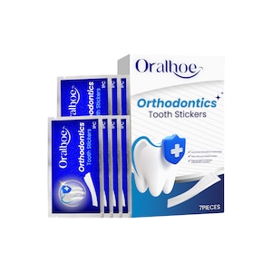 Benzi pentru albirea dintilor, ORALHOE, extract de lavanda, 7 bucati, albire, menta