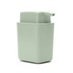 Dozator sapun lichid lichid Brabantia SinkSide 1005609, 250 ml, Baza de cauciuc, Verde deschis