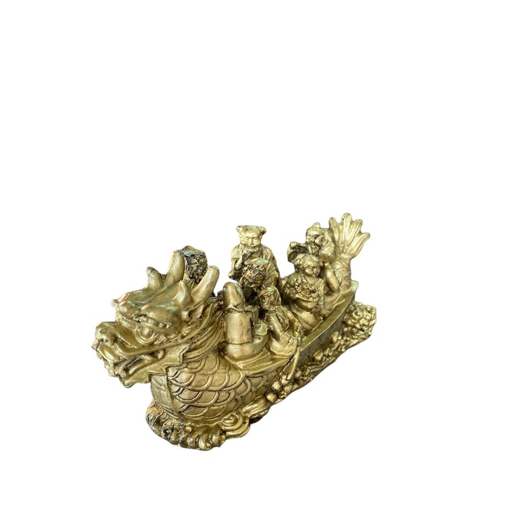 Statueta GOBI Feng Shui, Dragon si cei 8 nemuritori, 15 cm