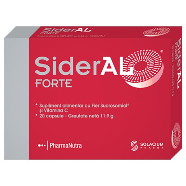Fier Sucrosomial pentru adulti Sideral Forte 30cps