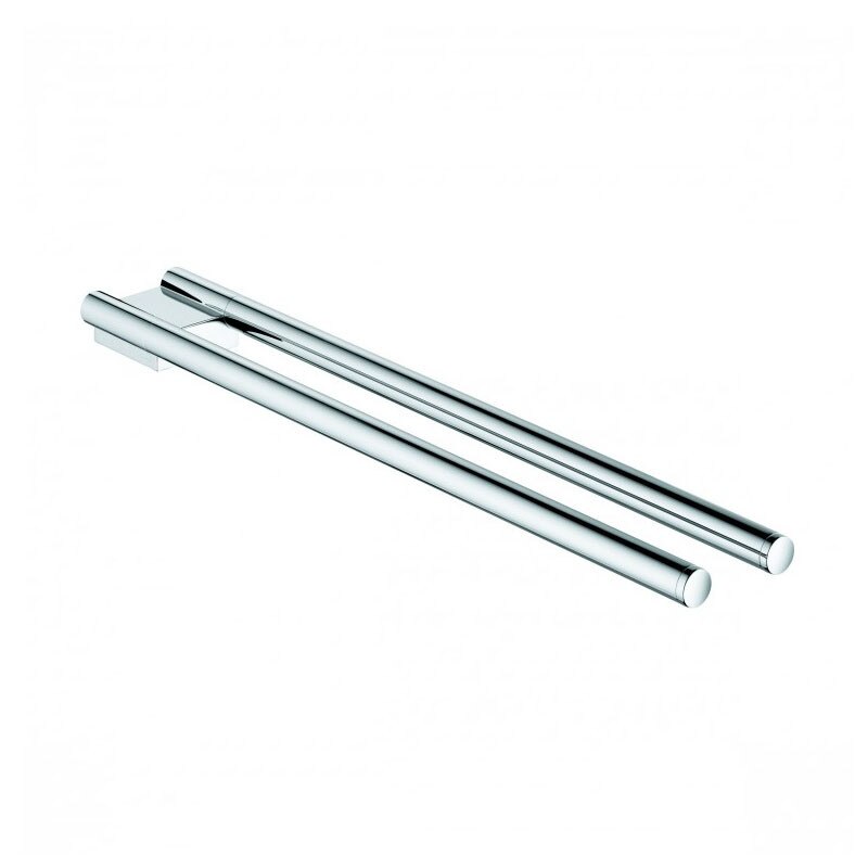 Portprosop dublu, 48,6 cm, crom, A-XES, Kludi